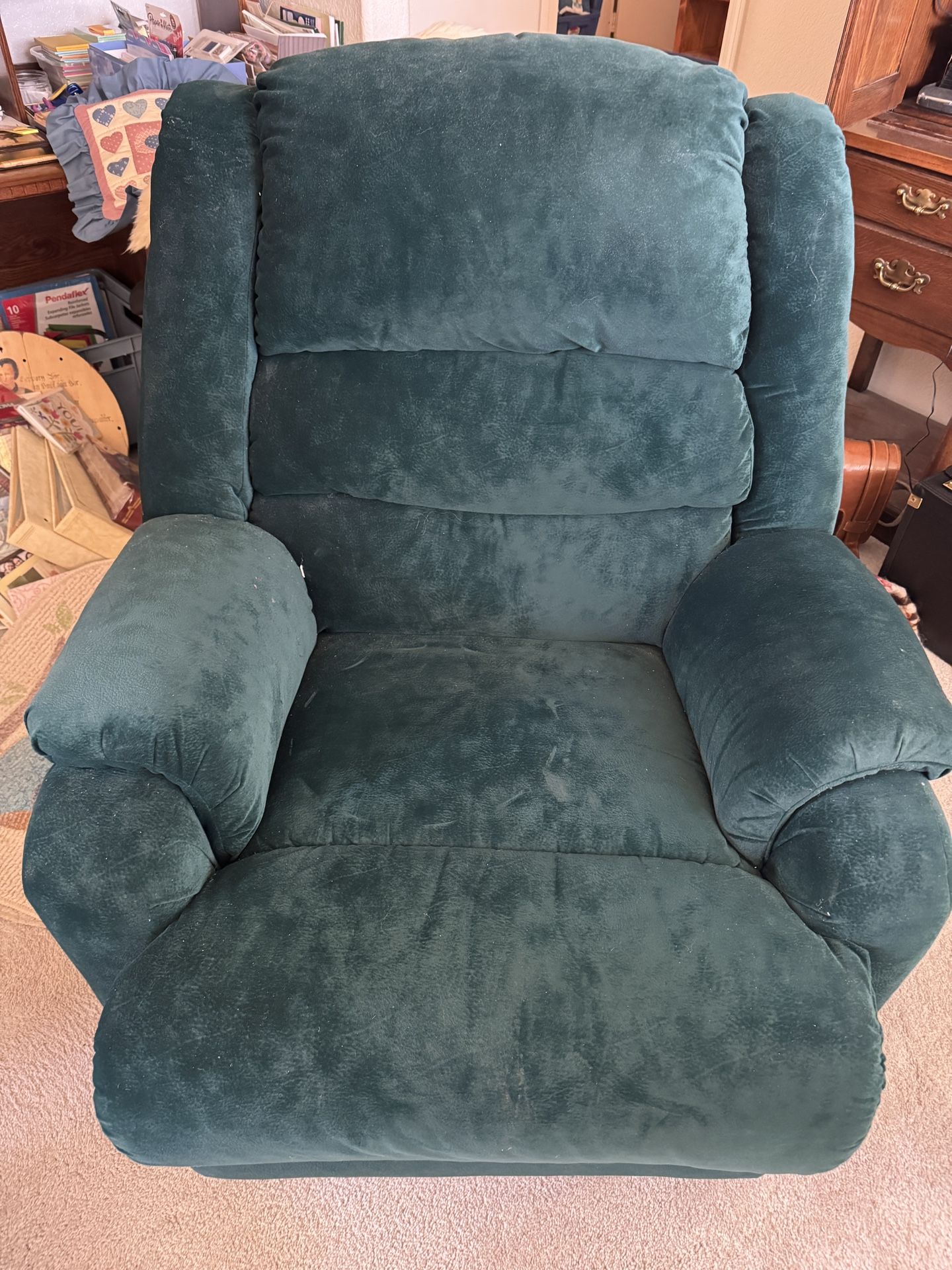 Microfiber Rocker Recliner
