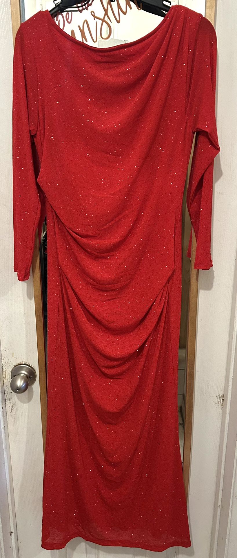 ELEGANTE Special occasion Red dress - Candalite