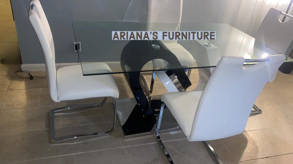 New Dining Table Set 63x35