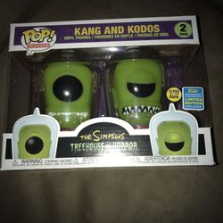 Funko pop exclusive 2 pack simpsons treehouse of horror glow in the dark kang kodos