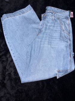 Light Wash Carpenter Jeans with Tags
