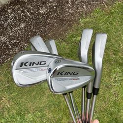 Cobra King Forged Tec One Length Iron Set Golf Club RH