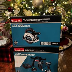 Makita Brushless Impact Drivers Saw & Combo Kit 
