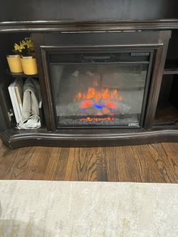 Used Electric Fireplace