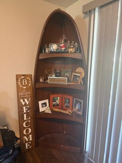 Canoe Book Shelf