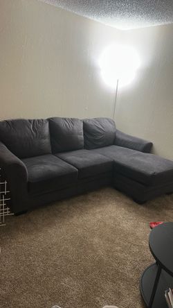 Grey sectional