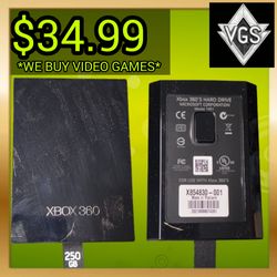 Microsoft Xbox 360 S 250GB OEM Hard Drive Model 1451 X854830-001