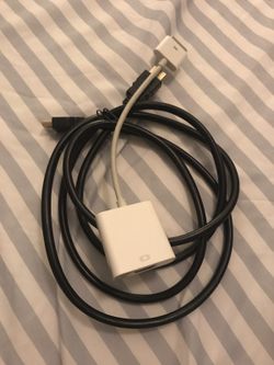 Apple 30 pin to hdmi converter for tv.