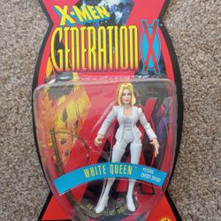 1995 Toy Biz Marvel Comics X-MEN Generation X White Queen Action Figure 