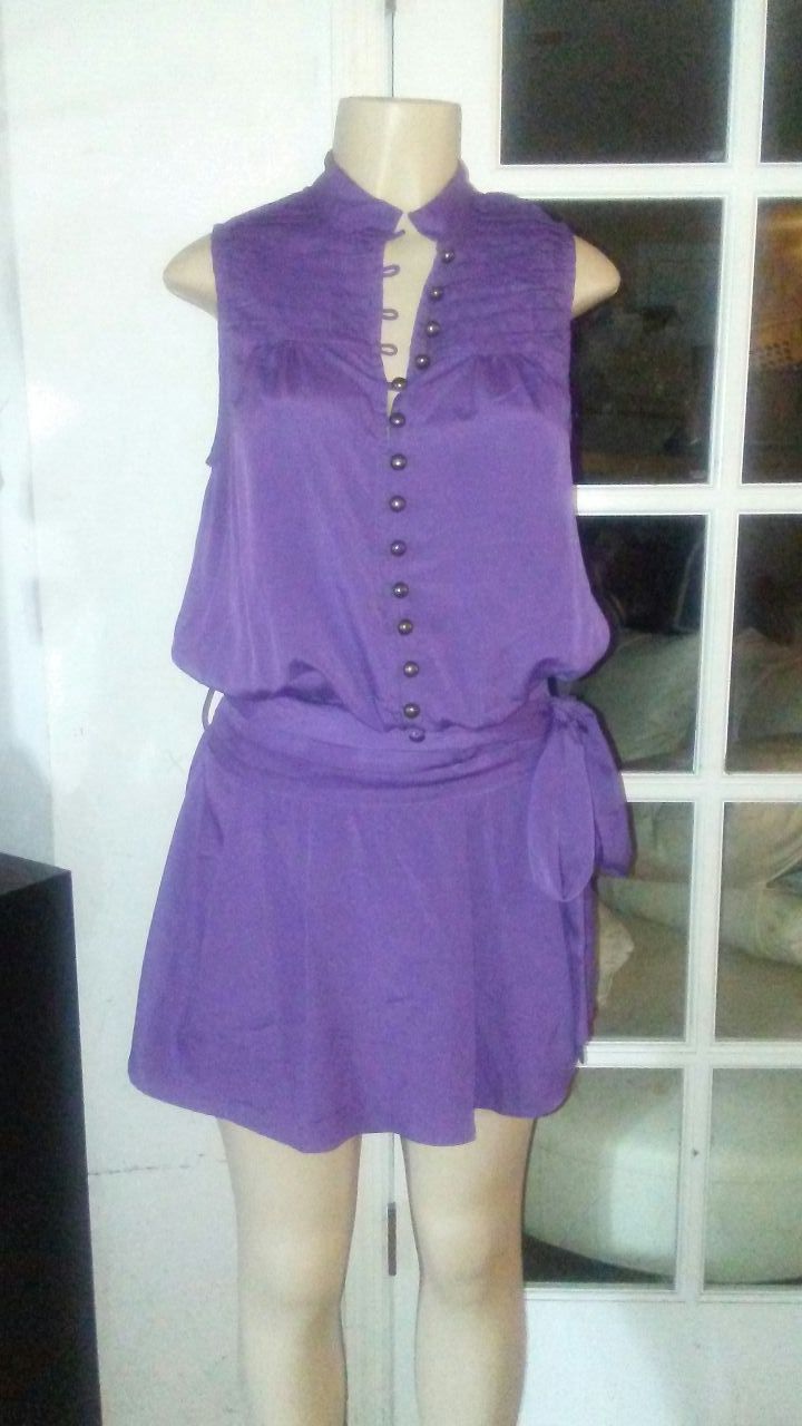 Purple dress small