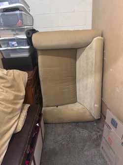 Pullout full loveseat couch