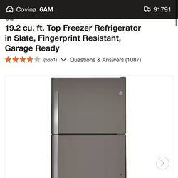 GE 19.2 cu ft Refrigerator (Brand New from Home Depot)