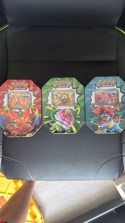 Pokémon TCG Tin Set of 3