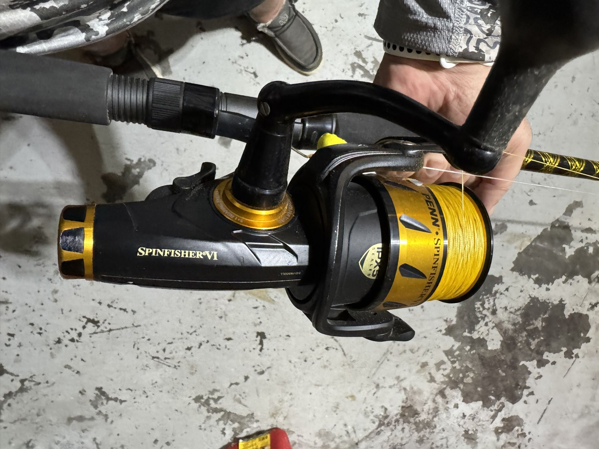 Like New Penn Spinfisher VI 6500 Combo