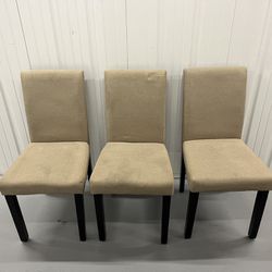 Free Three Dining Chairs 