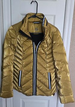 Mustard Puffer Coat