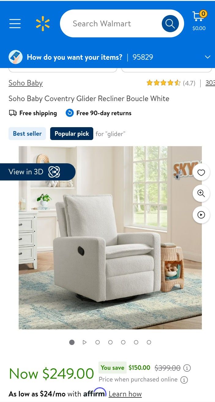 Glider Recliner 