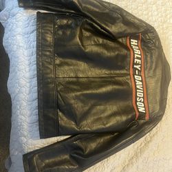 Harley Davidson Leather Jacket Men’s medium