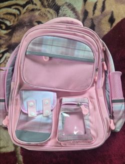 Pink backpack & Lunch Bag:see all pics