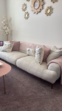 Couch and chair for sale.