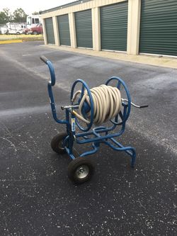 Commercial hose reel
