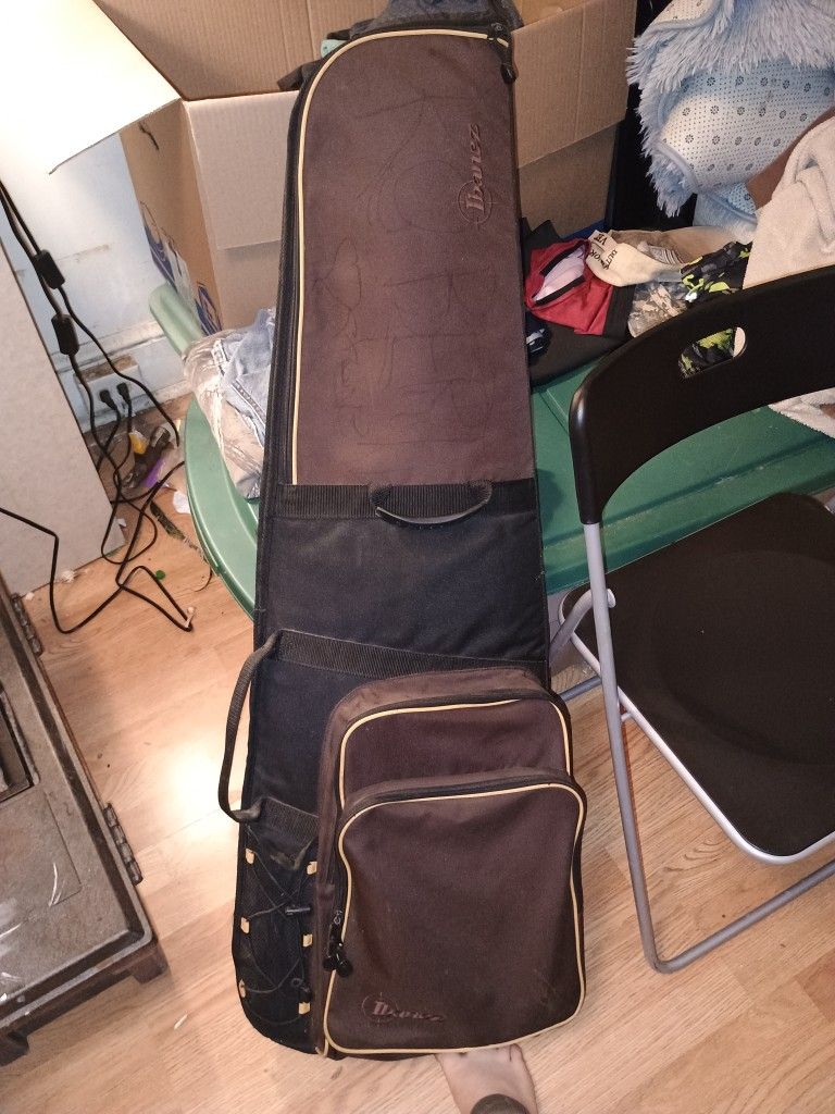 Ibenz Bass Guitar With Case Plus More