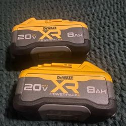 DEWALT 20V MAX XR POWERPACK 8.0 Ah Power Tool Battery