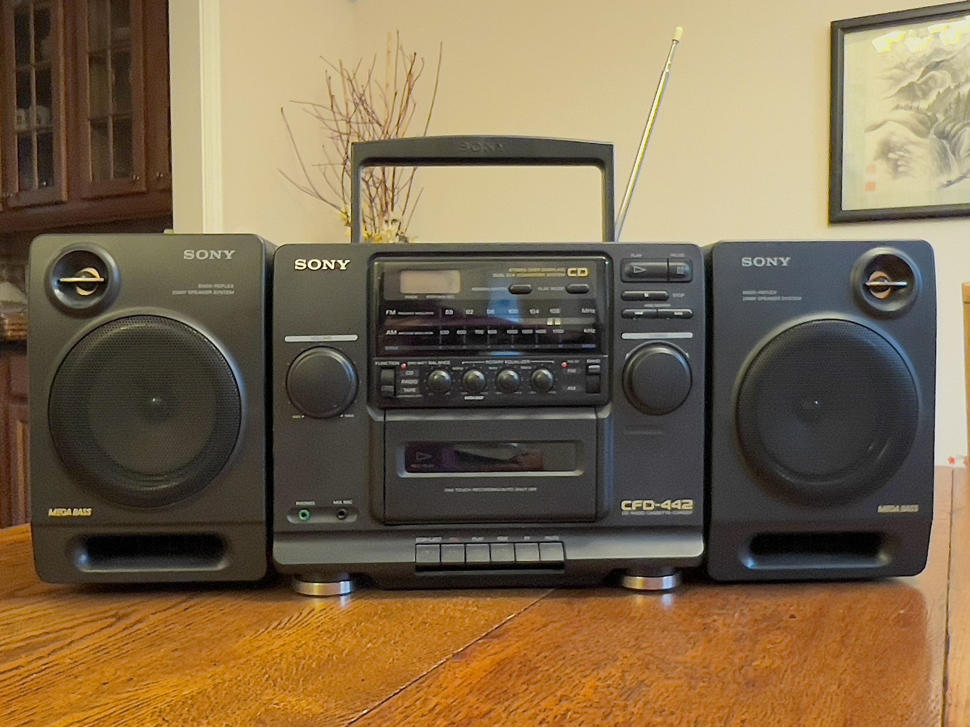 CD Radio Cassette Player