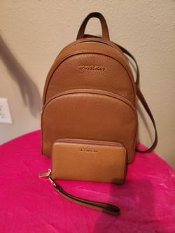 Michael Kors Backpack With Wallet  