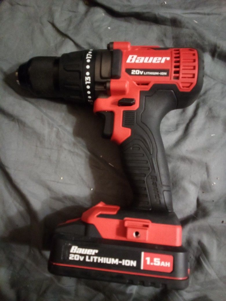 Bauer 1/2 Cordless Drill 20v