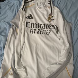 25/26 long sleeve Real Madrid jerseys