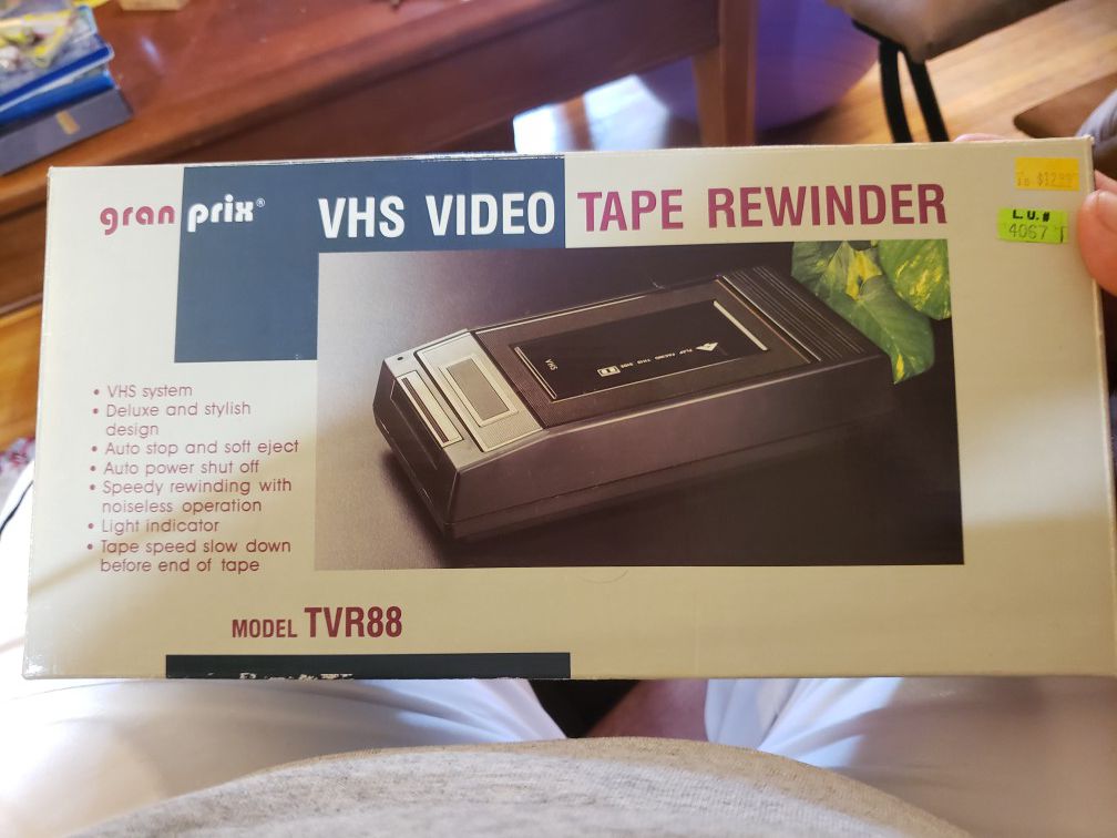 VHS Tape Rewinder