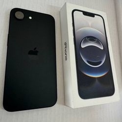 iPhone 16e (Brand New/Battery 100%) - 128GB (Chrome Black)