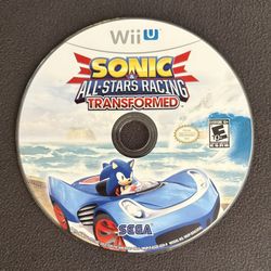 Sonic All Stars Racing Transformed Wii U Loose