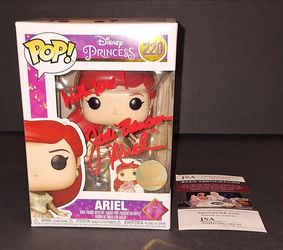 🔥 Jodi Benson Signed Autographed Funko Ariel Disney The Little Mermaid JSA COA🔥