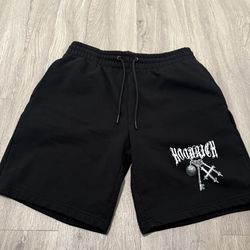 Black Hoodrich Shorts