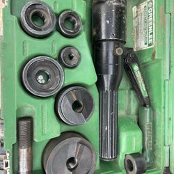 ***Greenlee Hydraulic Punch Set***