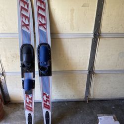 Water, Skis One Slalom