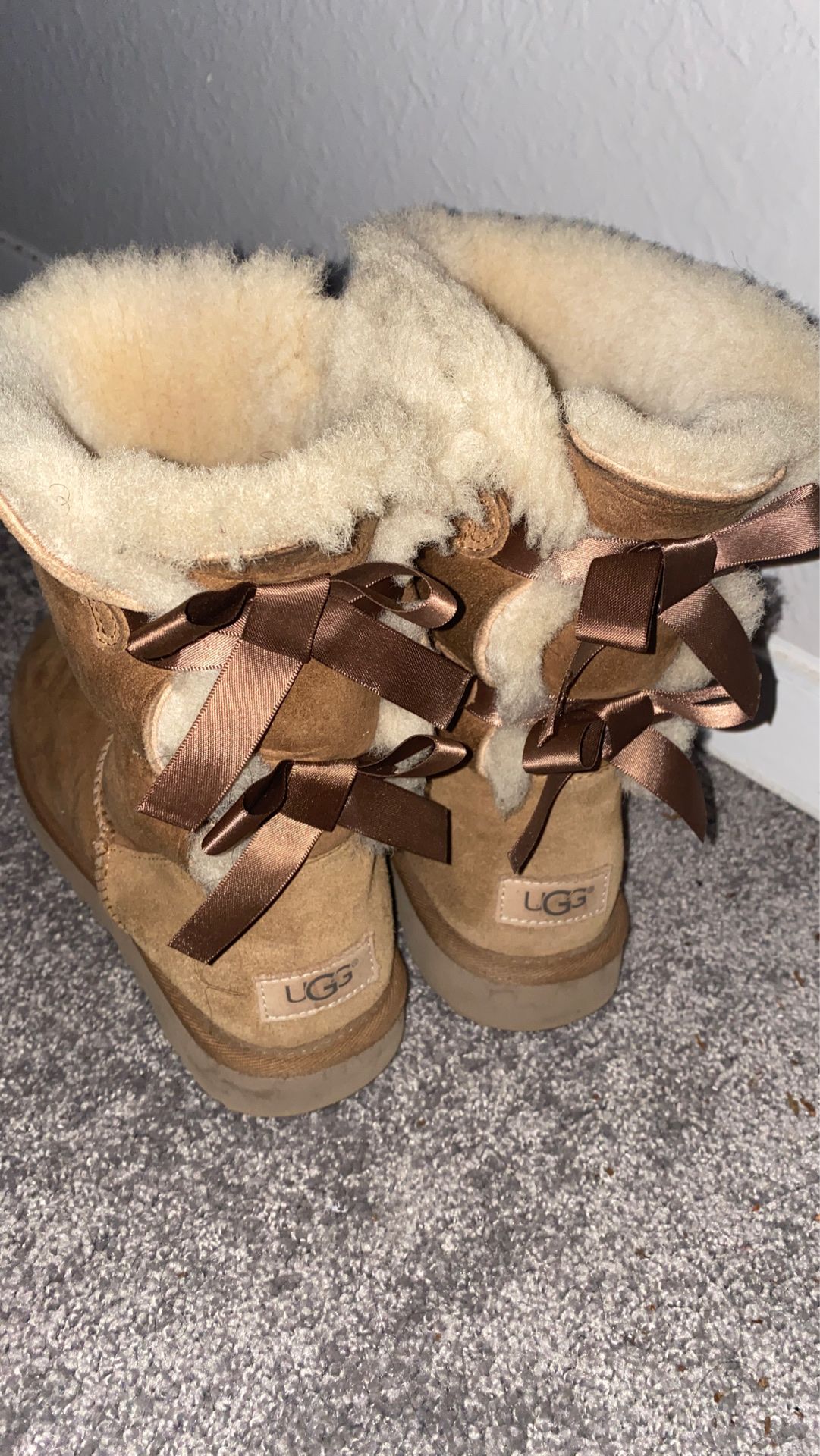 Brown Ugg boots