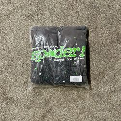 Grey Punk V2 Sp5der Hoodie 