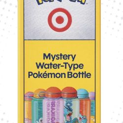 Pokemon X Target Mystery Water Type Pokemon Bottle 30th Anniversary