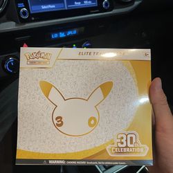 Pokemon 30th Celebration Elite Trainer Box  ETB