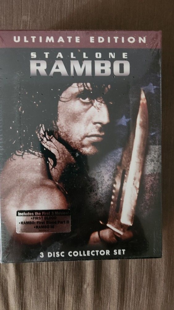 Rambo 1 2 3 Combo Pack Collectors Edition
