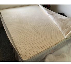 Natural Dunlop Latex Firm Mattress Topper