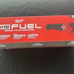 Milwaukee Fuel SuperSAWZALL TOOL ONLY