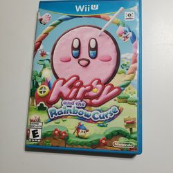 Kirby and The Rainbow Curse Nintendo Wii U Complete CIB Video Game