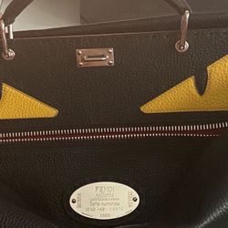 Iconic Fendi peekaboo bag