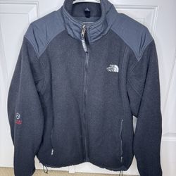 The North Face Summit Series Fleece Full Zip Black Jacket (Men’s Size Small)