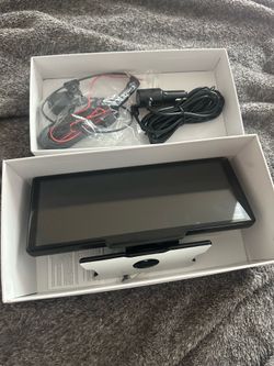 New Portable CarPlay with backup camera