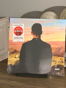 Justin Timberlake - Everything I Thought It Was Vinyl limited edition metallic silver and black vinyl record